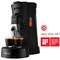 Senseo Select Eco kaffemaskin CSA240/21 (sort/hvitflekket)