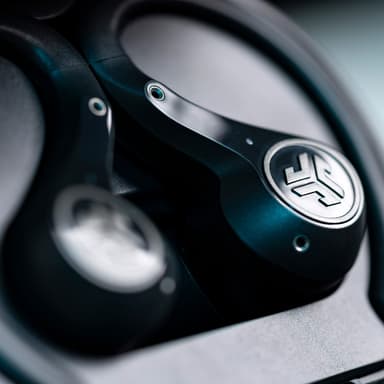 JLab Epic Air Sport ANC helt trådløse in-ear hodetelefoner (sort)