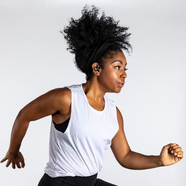 JLab Epic Air Sport ANC helt trådløse in-ear hodetelefoner (sort)