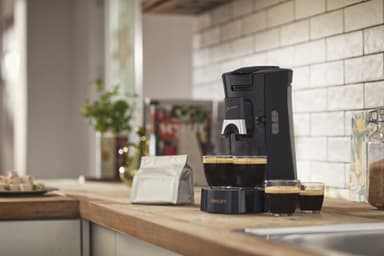Senseo Select kaffemaskin CSA240/61 (dyp sort)