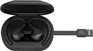 JLab Epic Air Sport ANC helt trådløse in-ear hodetelefoner (sort)