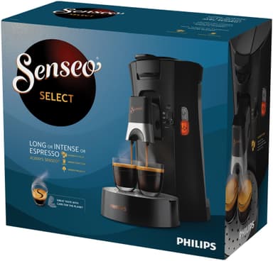 Senseo Select kaffemaskin CSA240/61 (dyp sort)