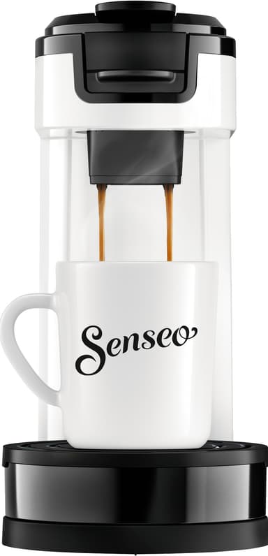 Senseo Switch kapsel- og filterkaffemaskin HD6594/00 (hvit)