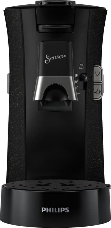 Senseo Select ECO kaffemaskin CSA240/21 (sort/hvitflekket)