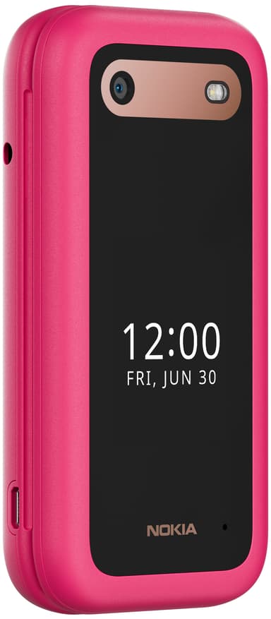 Nokia 2660 Flip mobiltelefon (rosa)