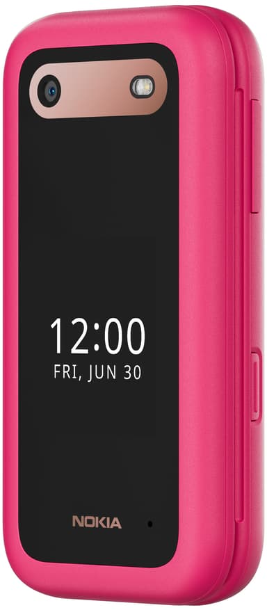 Nokia 2660 Flip mobiltelefon (rosa)