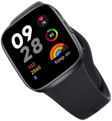 Xiaomi Redmi Watch 3 smartklokke (sort)