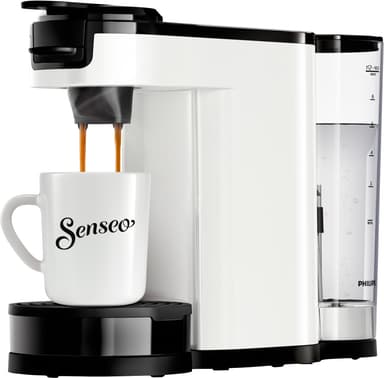 Senseo Switch kapsel- og filterkaffemaskin HD6594/00 (hvit)