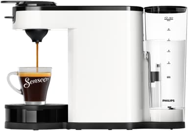 Senseo Switch kapsel- og filterkaffemaskin HD6594/00 (hvit)
