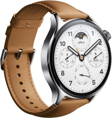 Xiaomi Watch S1 Pro smartklokke (sølv)