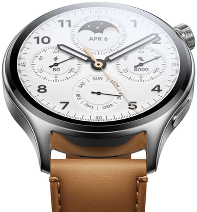 Xiaomi Watch S1 Pro smartklokke (sølv)