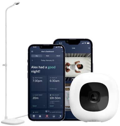Nanit Pro babymonitor N303SW (med gulvstativ)