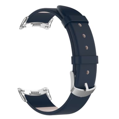Klokkerem i ekte skinn Mørke blå Xiaomi Mi Band 8