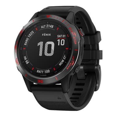 Klockramsinsats i rostfritt stål Garmin Fenix 6