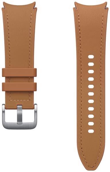 Samsung Galaxy Watch6 Hybrid Leather reim S/M (brun)