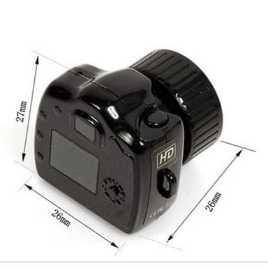 HD Spionkamera, Mini kamera, Video, bilde, Mikrofon
