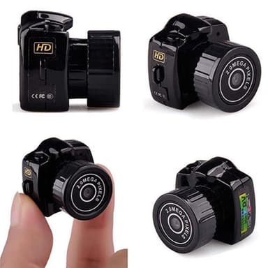 HD Spionkamera, Mini kamera, Video, bilde, Mikrofon