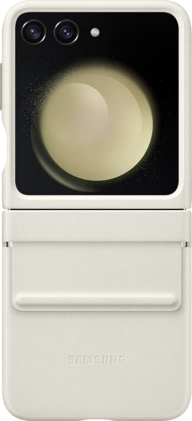 Samsung Galaxy Z Flip 5 Eco Leather deksel (beige)