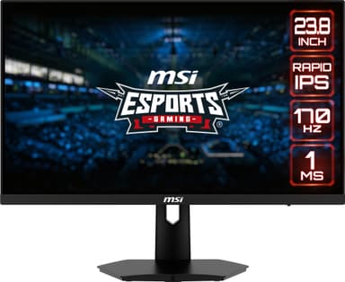 MSI G244F 23,8" IPS gamingskjerm