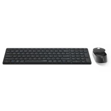 RAPOO Tastatur/Musesett 9750M Multi-Mode Trådløst Mørkegrå