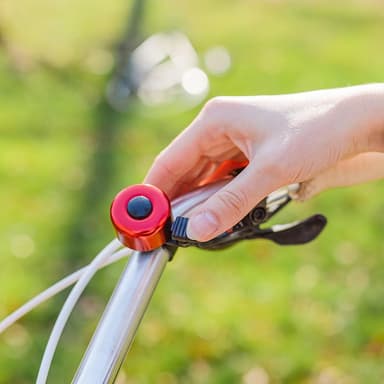 Forever Outdoor Bike bell small, Red