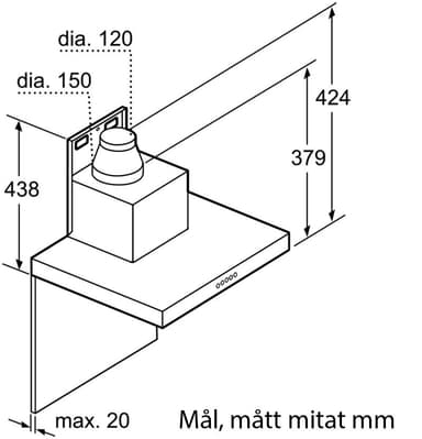 Bosch ventilator DWB091K50