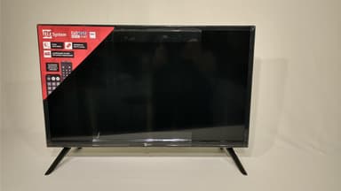 PALCO 24 tommer Full HD TV 12V DC 100-240V for båt campingvogn bobil DVB-T2 DVB-S2 VESA 100x100 PALCO 24LX1