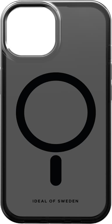 iDeal of Sweden MagSafe Clear deksel til iPhone 16e/15/14/13 (Tint. Blk)