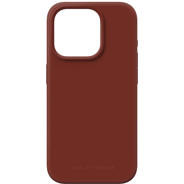 iDeal of Sweden MagSafe Silicone deksel til iPhone 15PR (dark amber)