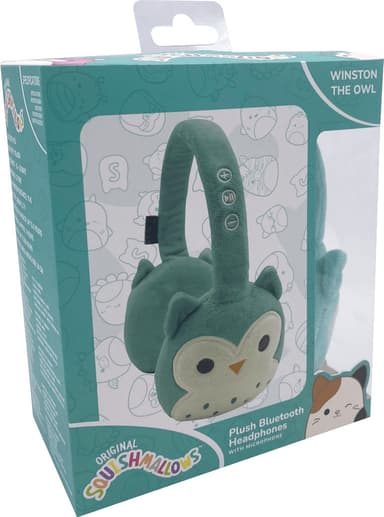 Squishmallows Plush trådløse on-ear hodetelefoner (winston)