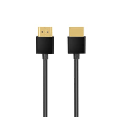 NÖRDIC 1m slank Ultra High Speed ​​​​HDMI2.1 8K 60Hz 4K 120Hz 48Gbps Dynamic HDR eARC Spillmodus VRR Dolby ATMOS