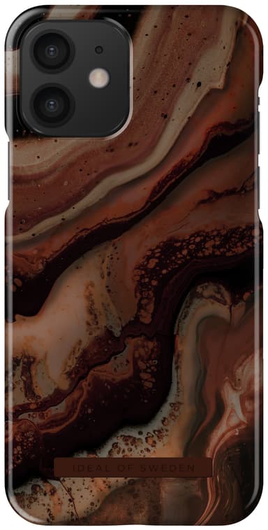 iDeal of Sweden Fashion deksel til iPhone 12/12P (Dark Amber)
