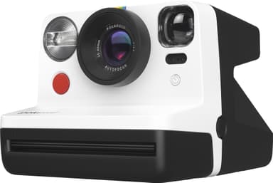 Polaroid Now Gen 2 analogt kamera (sort / hvit)
