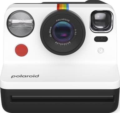 Polaroid Now Gen 2 analogt kamera (sort / hvit)