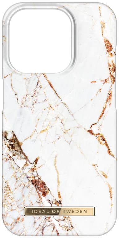iDeal of Sweden Fashion deksel til iPhone 15PR (Carrara Gold)