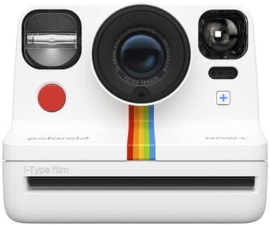 Polaroid Now + Gen 2 analogt kamera (hvit)