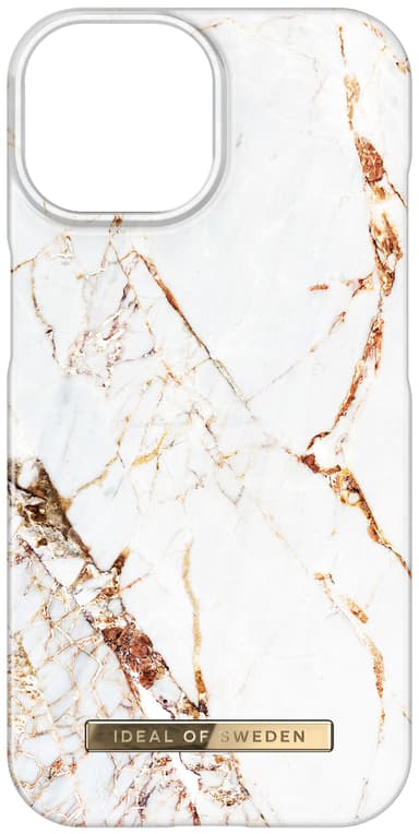 iDeal of Sweden Fashion deksel til iPhone 15 (Carrara Gold)