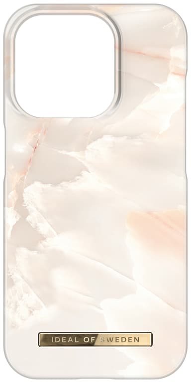 iDeal of Sweden Fashion deksel til iPhone 15PR (Rose Pearl Marble)