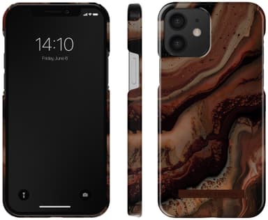 iDeal of Sweden Fashion deksel til iPhone 12/12P (Dark Amber)