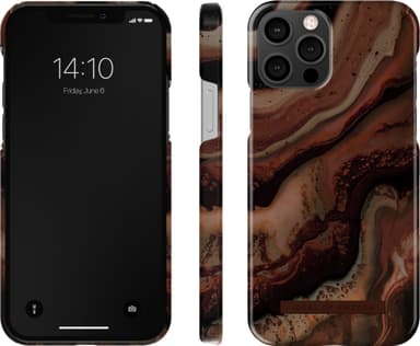 iDeal of Sweden Fashion deksel til iPhone 12/12P (Dark Amber)