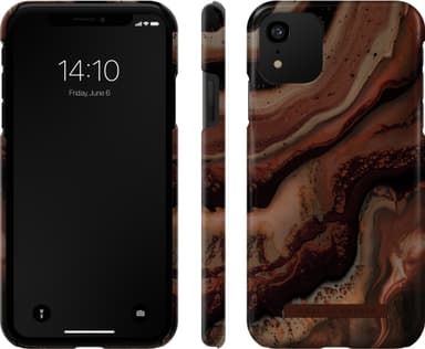 iDeal of Sweden Fashion deksel til iPhone 11/XR (Dark Amber)
