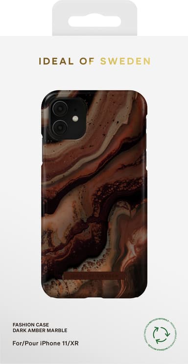 iDeal of Sweden Fashion deksel til iPhone 11/XR (Dark Amber)