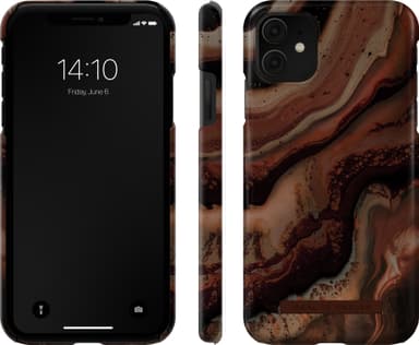 iDeal of Sweden Fashion deksel til iPhone 11/XR (Dark Amber)