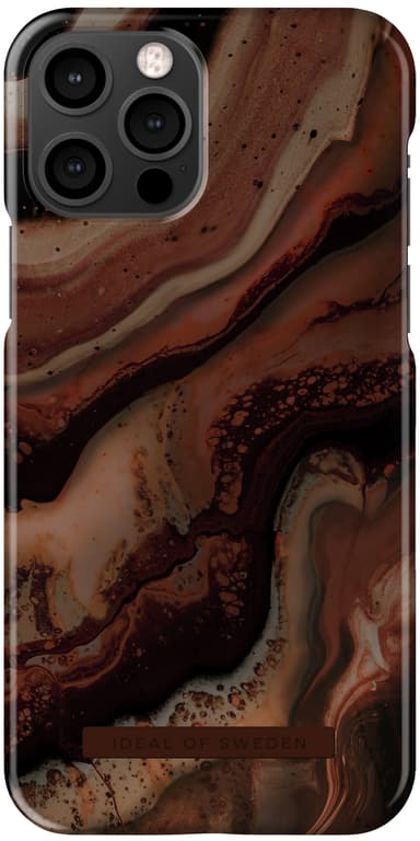 iDeal of Sweden Fashion deksel til iPhone 12/12P (Dark Amber)