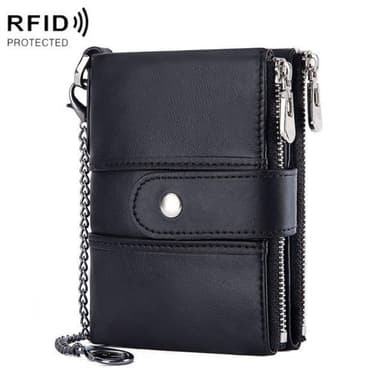 RFID Plånbok i retrodesign - Svart