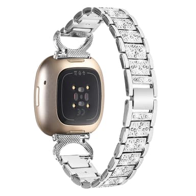 Fitbit Versa3/4 klokkerem Sølv
