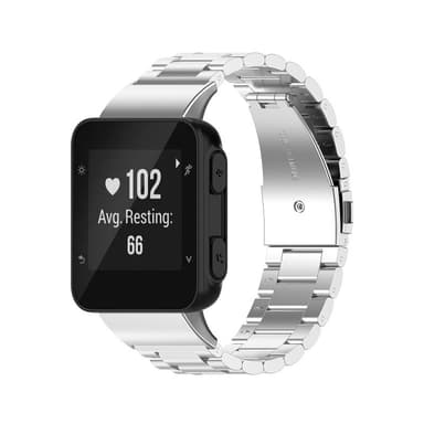 INF Klokkebånd armbåndsrem for Garmin Forerunner 35/30/35J/ForeAthlete 35J Sølv Garmin Forerunner35/Garmin Forerunner30/Garmin ForeAthlete 35J/Garmin Forerunner35J  