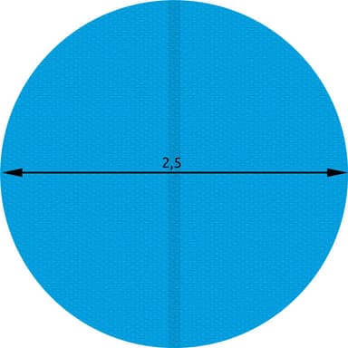 Bassengtrekk rundt - Ø 250 cm