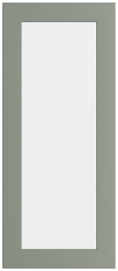 Epoq Trend Eco kjøkkenskapdør i glass 30x70 (sage)