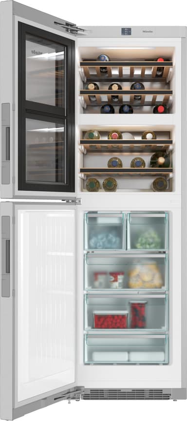 Miele Vinskap KWNS 28462 E ed/cs (rustfritt stål CleanSteel)